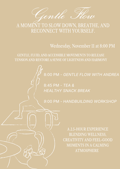 Gentle Flow x Pottery (November 11)